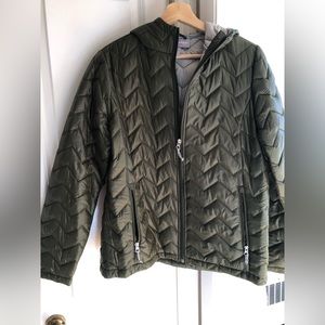 Army Green, Quilted Jacket